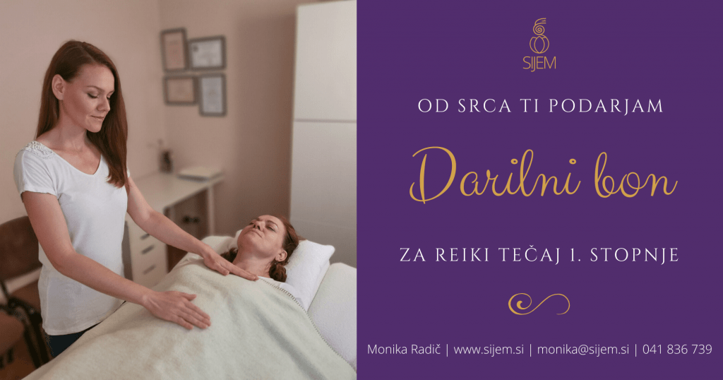 darilni bon reiki tečaj
