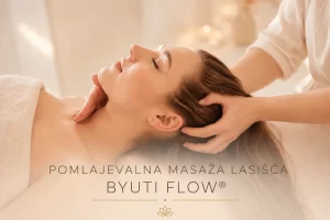Pomlajevalna masaža lasišča Byuti Flow®